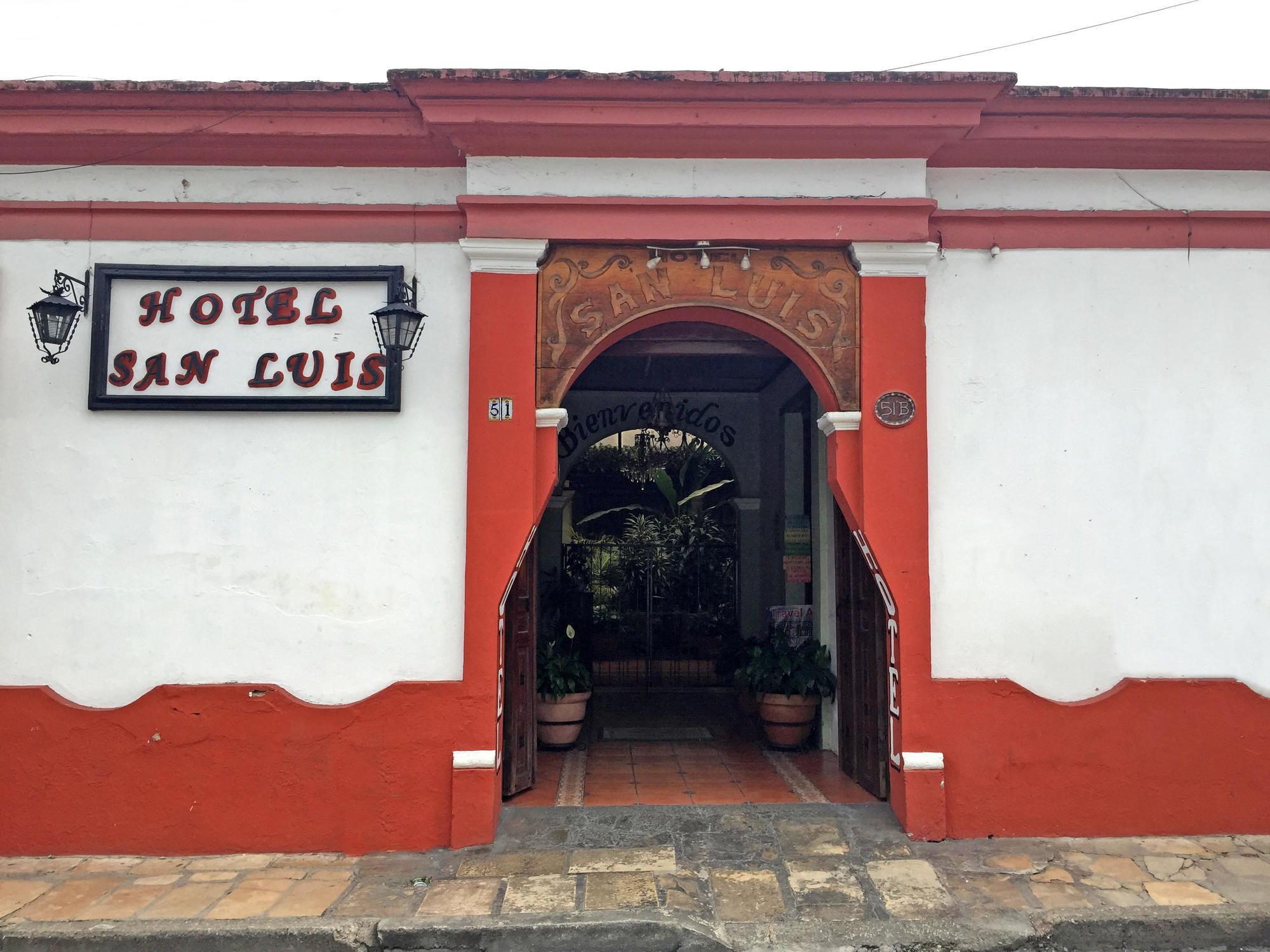 Hotel San Luis San Cristóbal de Las Casas Buitenkant foto